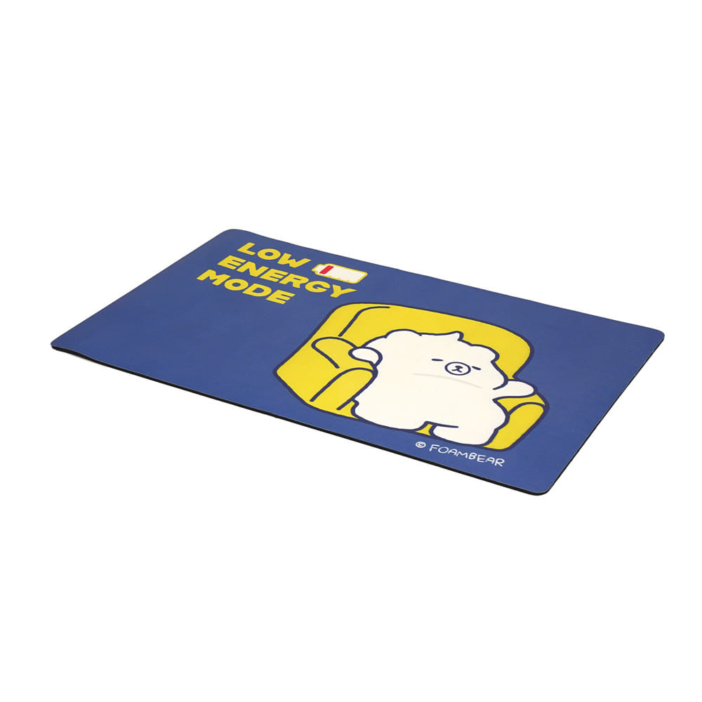 พรมพียู SNAZZ FOAM BEAR SOFA 45x75 ซม. สีน้ำเงิน