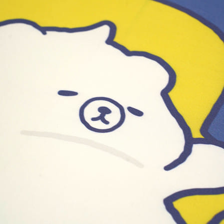 พรมพียู SNAZZ FOAM BEAR SOFA 45x75 ซม. สีน้ำเงิน_2