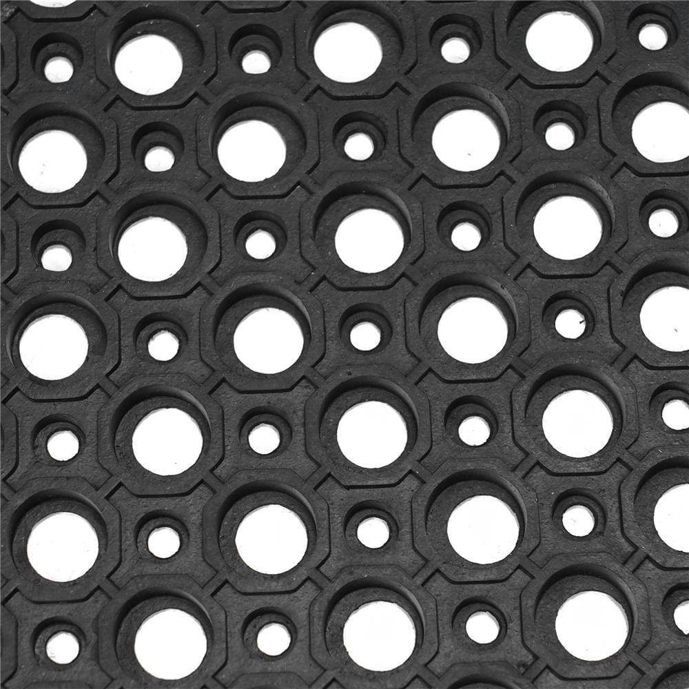 แผ่นยางกันลื่น HOME LIVING STYLE HONEYCOMB 45x75 ซม. สีดำ
