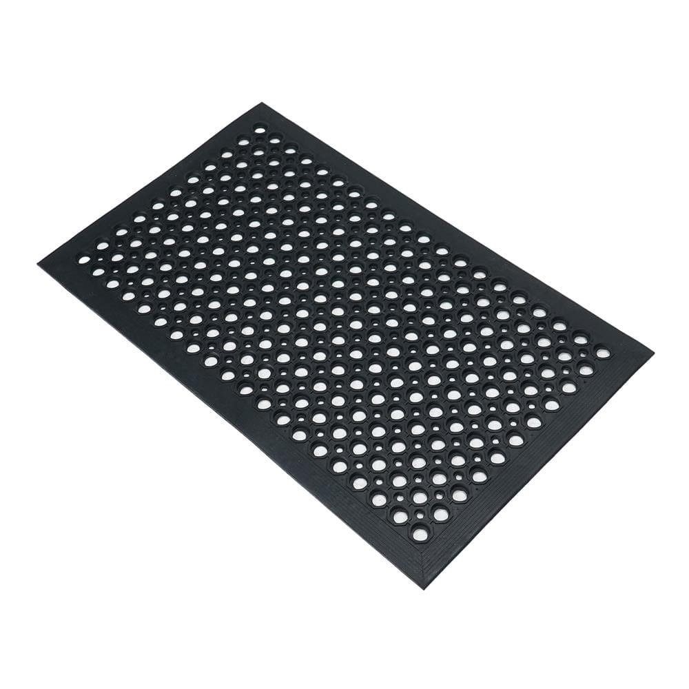 แผ่นยางกันลื่น HOME LIVING STYLE HONEYCOMB 45x75 ซม. สีดำ