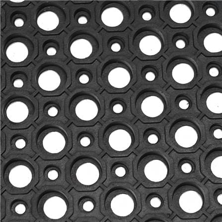 แผ่นยางกันลื่น HOME LIVING STYLE HONEYCOMB 45x75 ซม. สีดำ_1