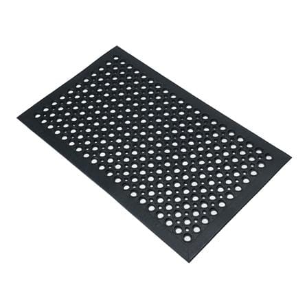 แผ่นยางกันลื่น HOME LIVING STYLE HONEYCOMB 45x75 ซม. สีดำ_3