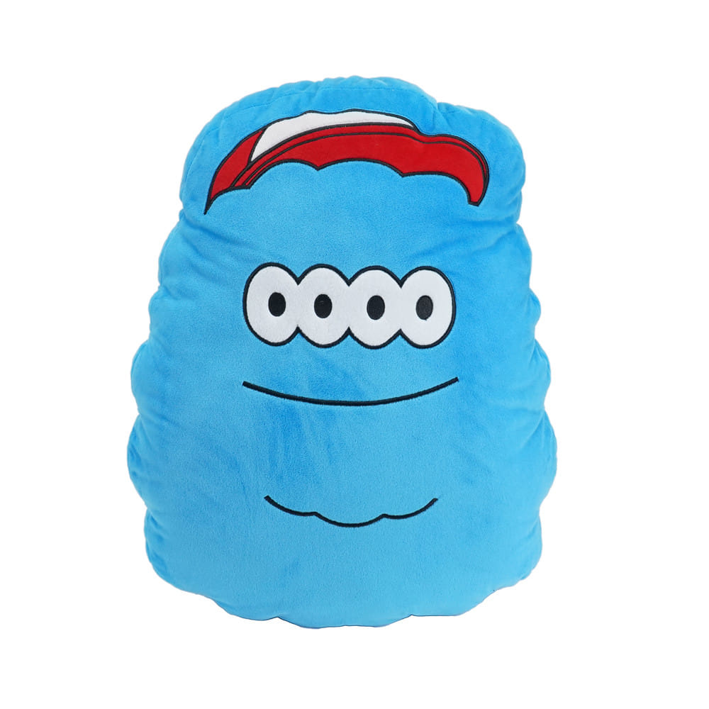 หมอนอิง SNAZZ MONSTER 19.5x15 นิ้ว สีฟ้า