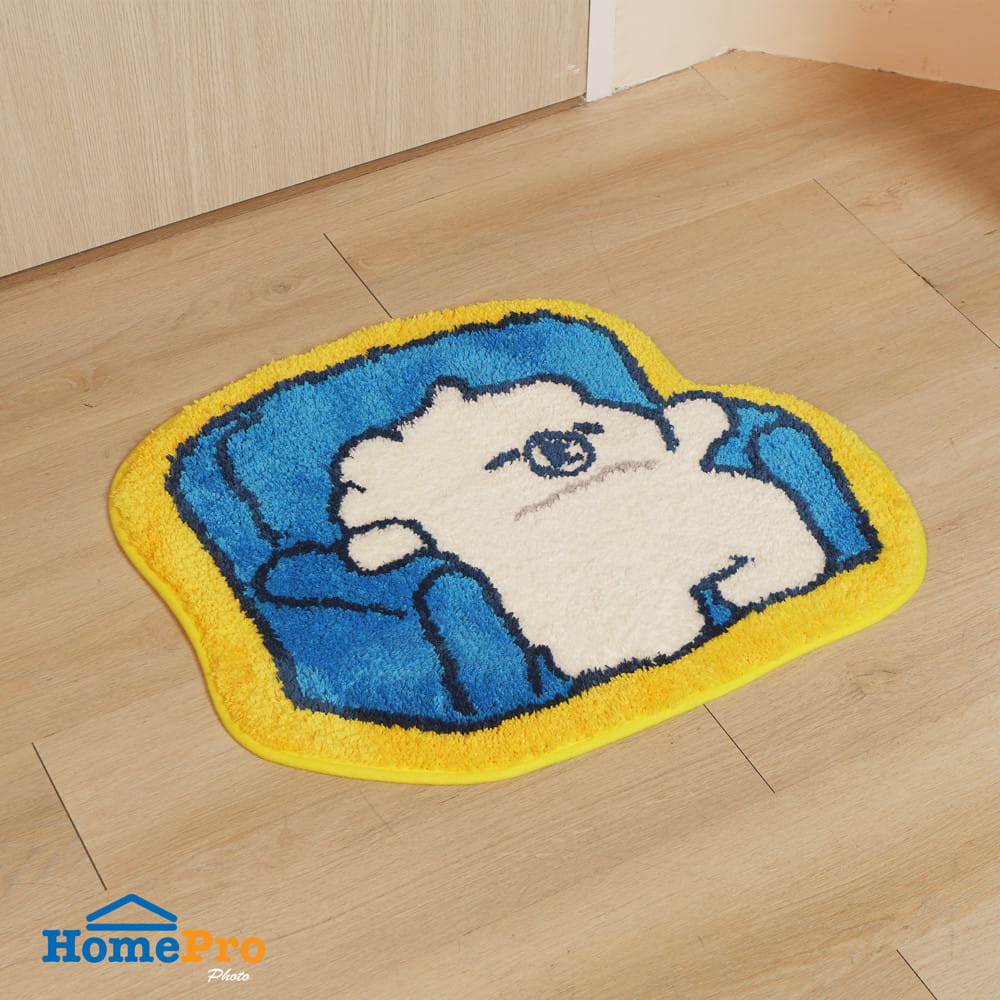 พรม SNAZZ FOAM BEAR SOFA 50x60 ซม. สีน้ำเงิน