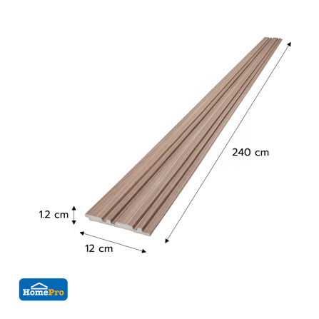 แผ่นผนัง PVC CROBERN JC963 PVC03 12x1.2x240 ซม. สีโอ๊ค_4