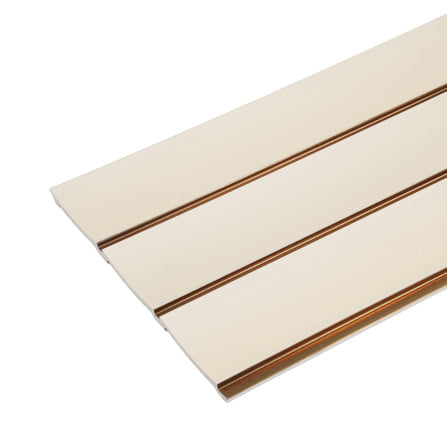 แผ่นผนัง PS CROBERN JC1823 9441F 25x1x240 ซม. สีครีม_0