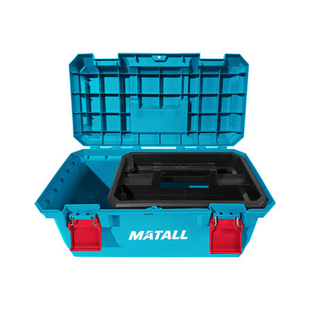 กล่องเครื่องมือพลาสติก MATALL HL3078-N 19 นิ้ว สีฟ้า_3
