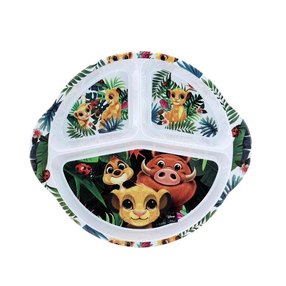 ถาดหลุมเมลามีน 11 นิ้ว SUPERWARE LION KING