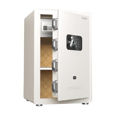 ตู้นิรภัย FINGERPRINT DELI AE652-WH-01 สีขาว_0