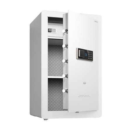 ตู้นิรภัย FINGERPRINT DELI AE802-WH-01 สีขาว_0