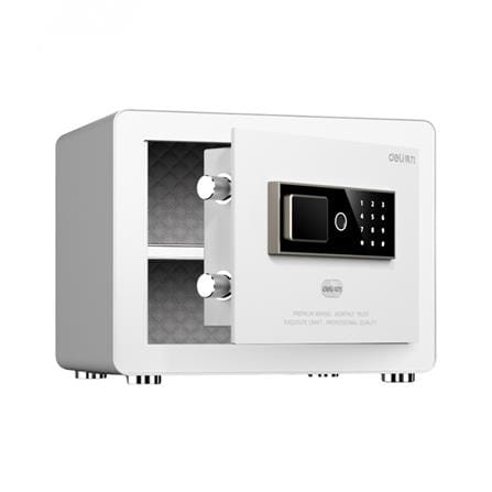 ตู้นิรภัย FINGERPRINT DELI AE800-WH-01 สีขาว_0