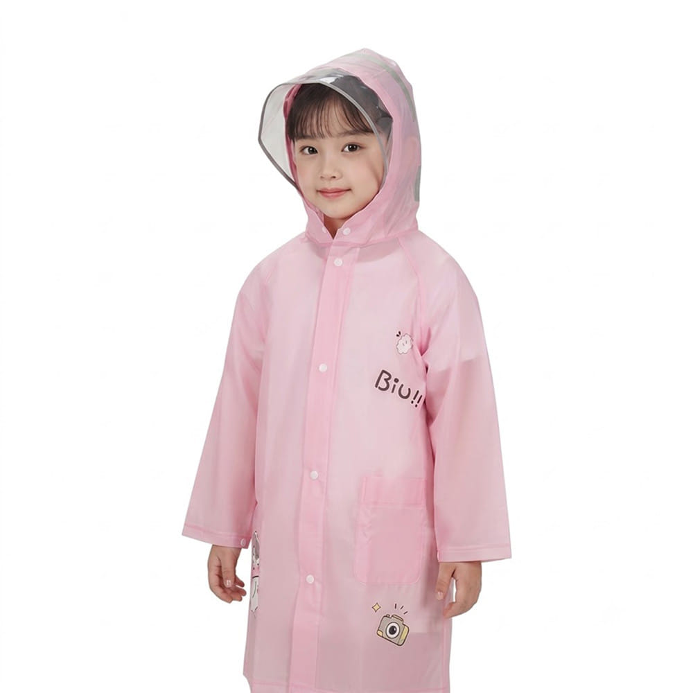เสื้อกันฝนเด็ก HOMEPRO ไซซ์ 3XL สีชมพู