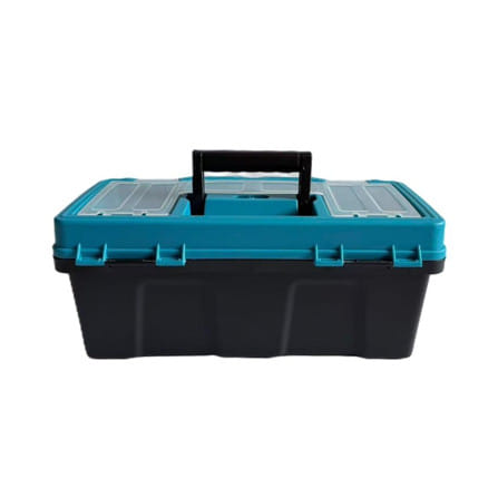 กล่องเครื่องมือพลาสติก MATALL HL3078-H 12 นิ้ว สีดำ/ฟ้า_2