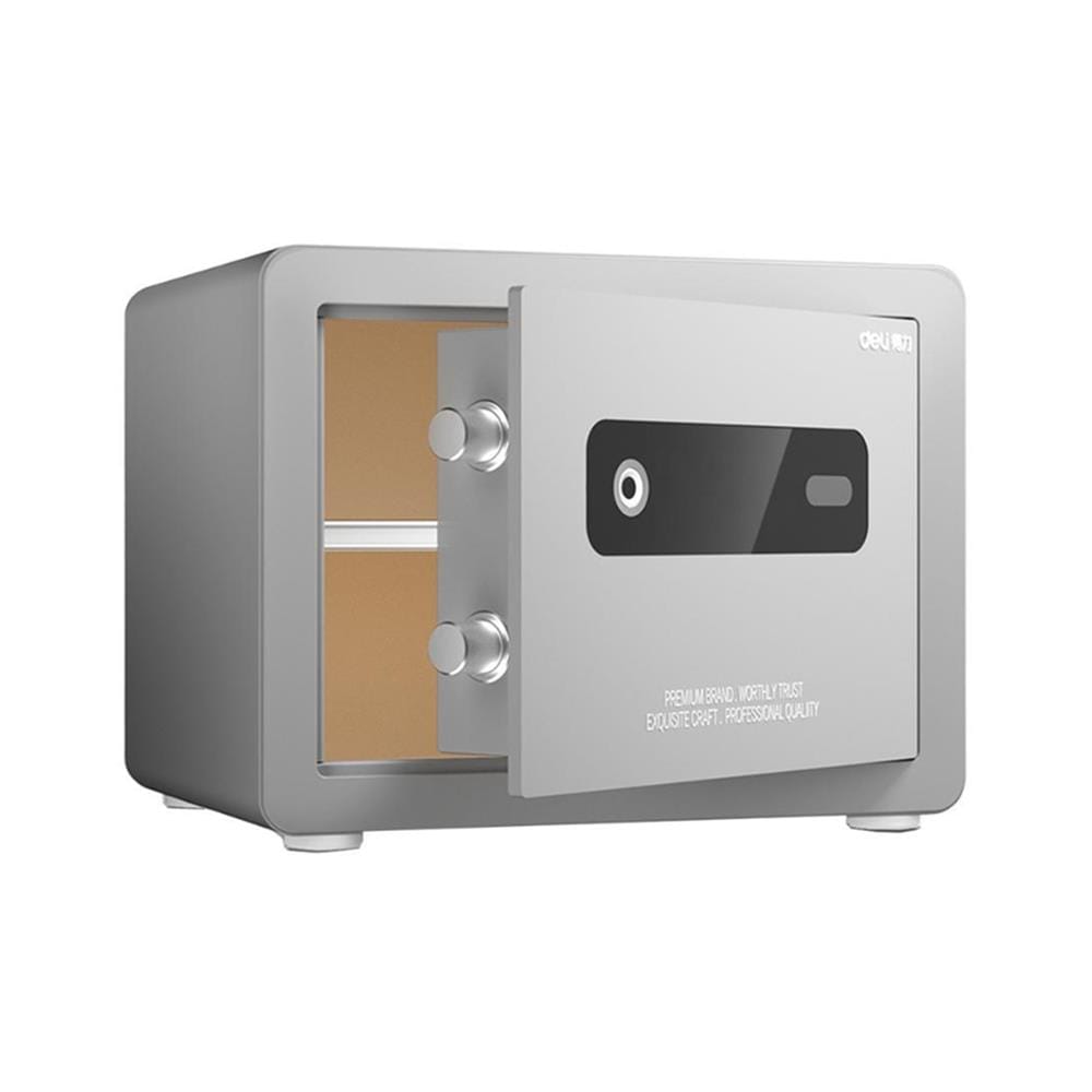 ตู้นิรภัย FINGERPRINT DELI AE100-GR-01 สีเทา