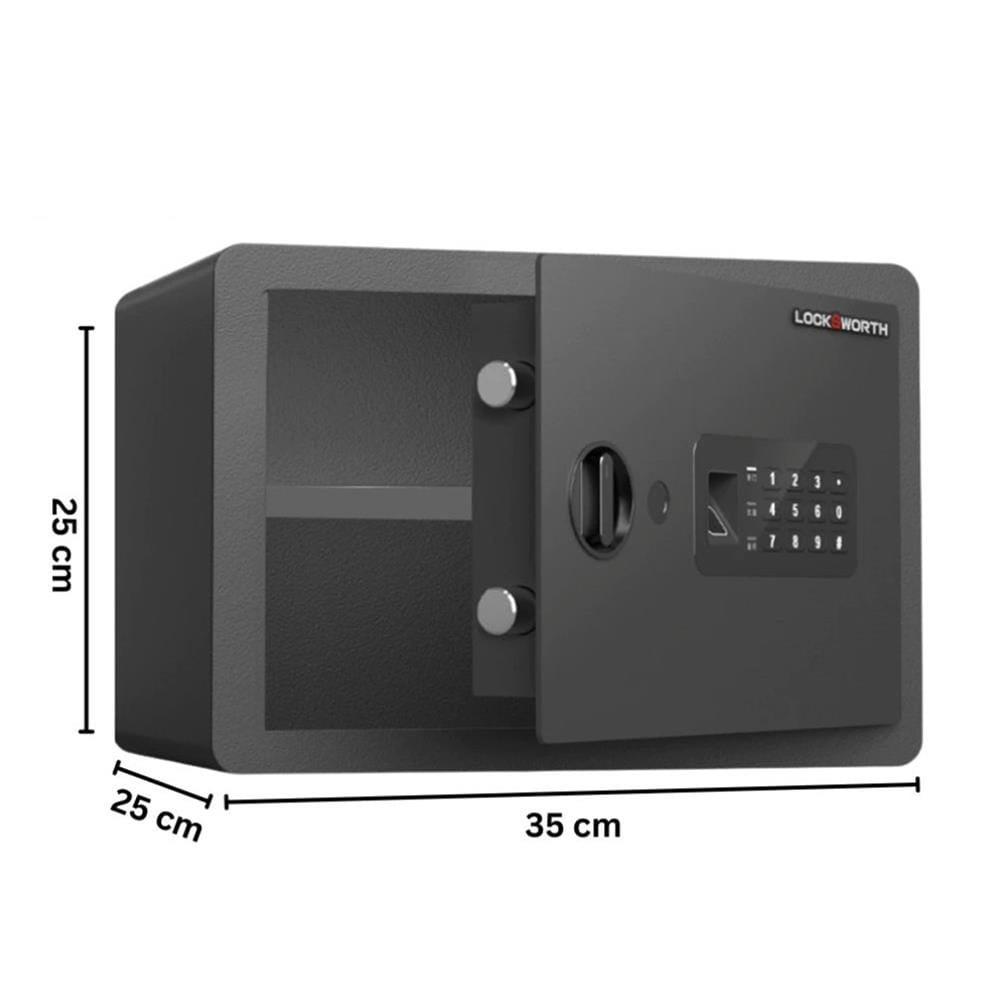 ตู้นิรภัย FINGERPRINT LOCKSWORTH VS4526-BK-01 สีดำ