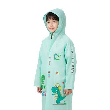 เสื้อกันฝนเด็ก HOMEPRO ไซซ์ 3XL สีเขียว_1