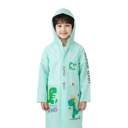 เสื้อกันฝนเด็ก HOMEPRO ไซซ์ 3XL สีเขียว