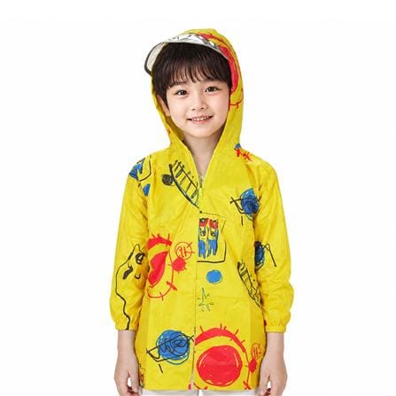 เสื้อกันฝนเด็ก HOMEPRO ไซซ์ L สีเหลือง_0