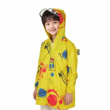 เสื้อกันฝนเด็ก HOMEPRO ไซซ์ L สีเหลือง_1