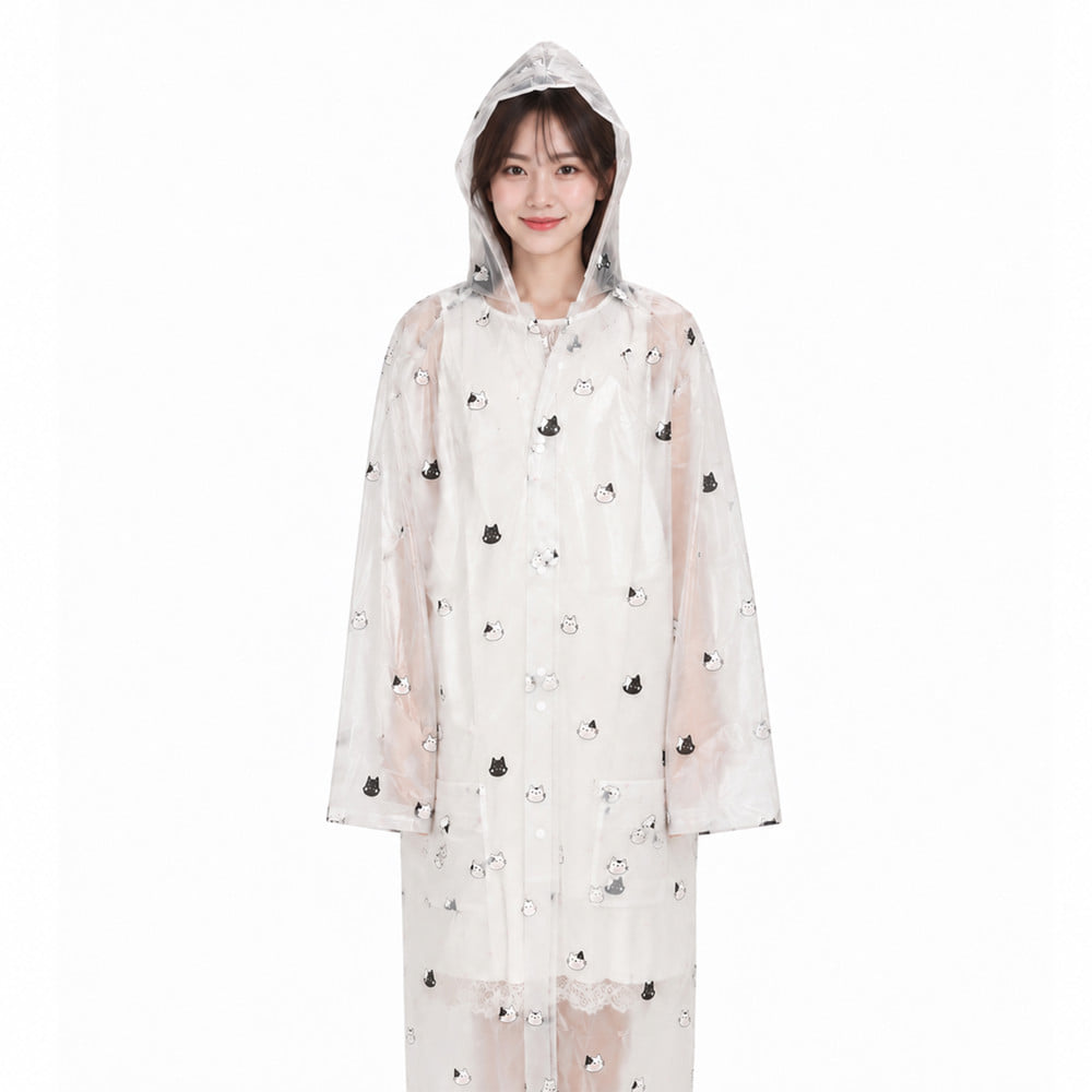 เสื้อกันฝนผู้ใหญ่ HOMEPRO ไซซ์ XL สีขาว