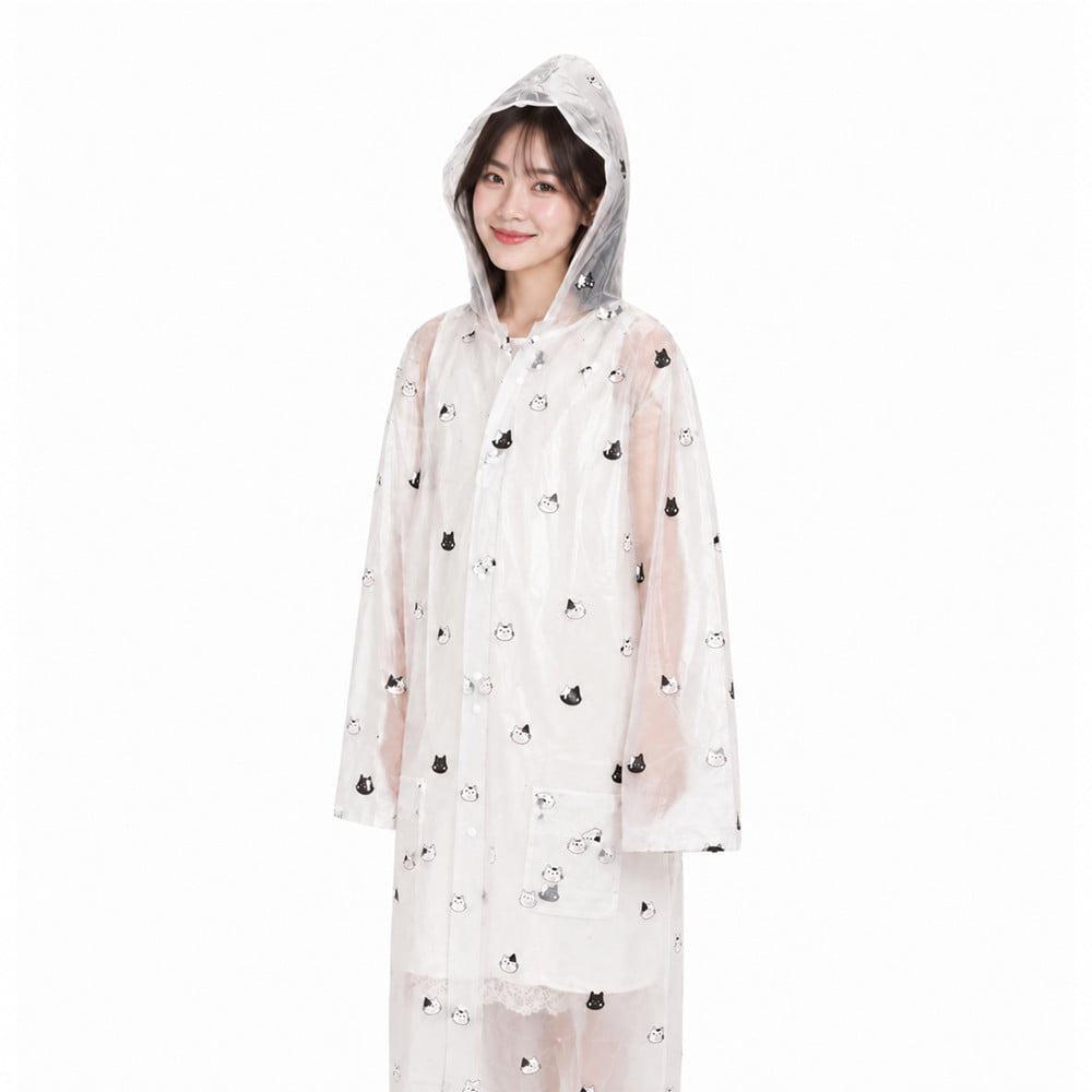 เสื้อกันฝนผู้ใหญ่ HOMEPRO ไซซ์ XL สีขาว