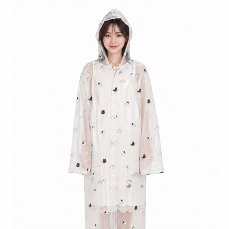 เสื้อกันฝนผู้ใหญ่ HOMEPRO ไซซ์ XL สีขาว_0