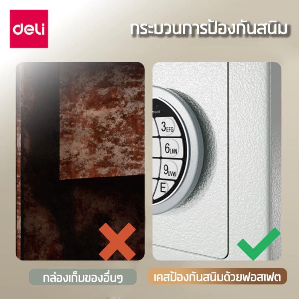ตู้นิรภัย ELECTRONIC LOCKSWORTH VS4501-BK-01 สีดำ