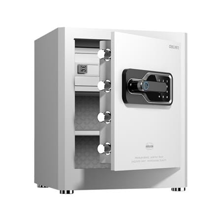 ตู้นิรภัย FINGERPRINT DELI AE130-WH-01 สีขาว_0