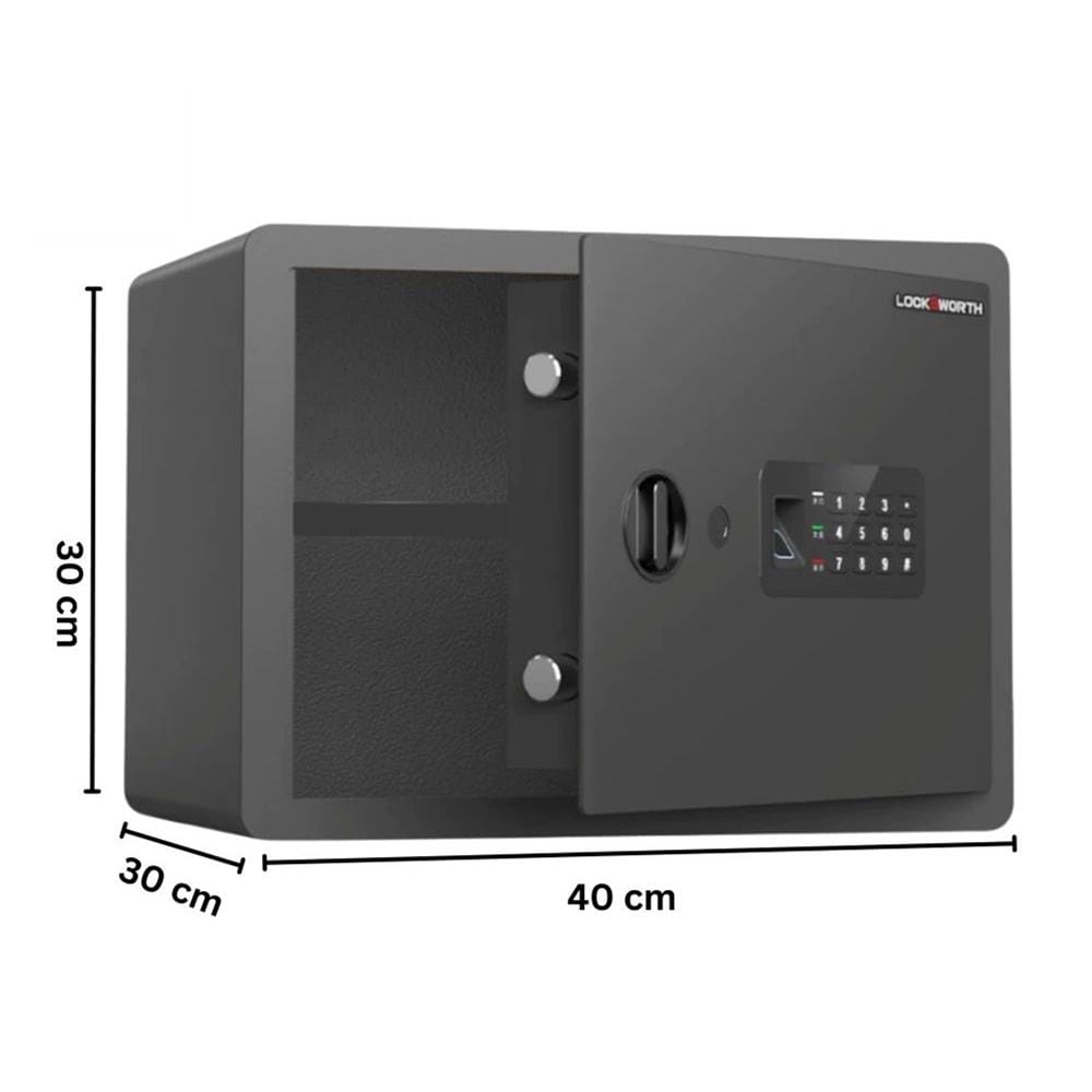 ตู้นิรภัย FINGERPRINT LOCKSWORTH VS4527-BK-01 สีดำ