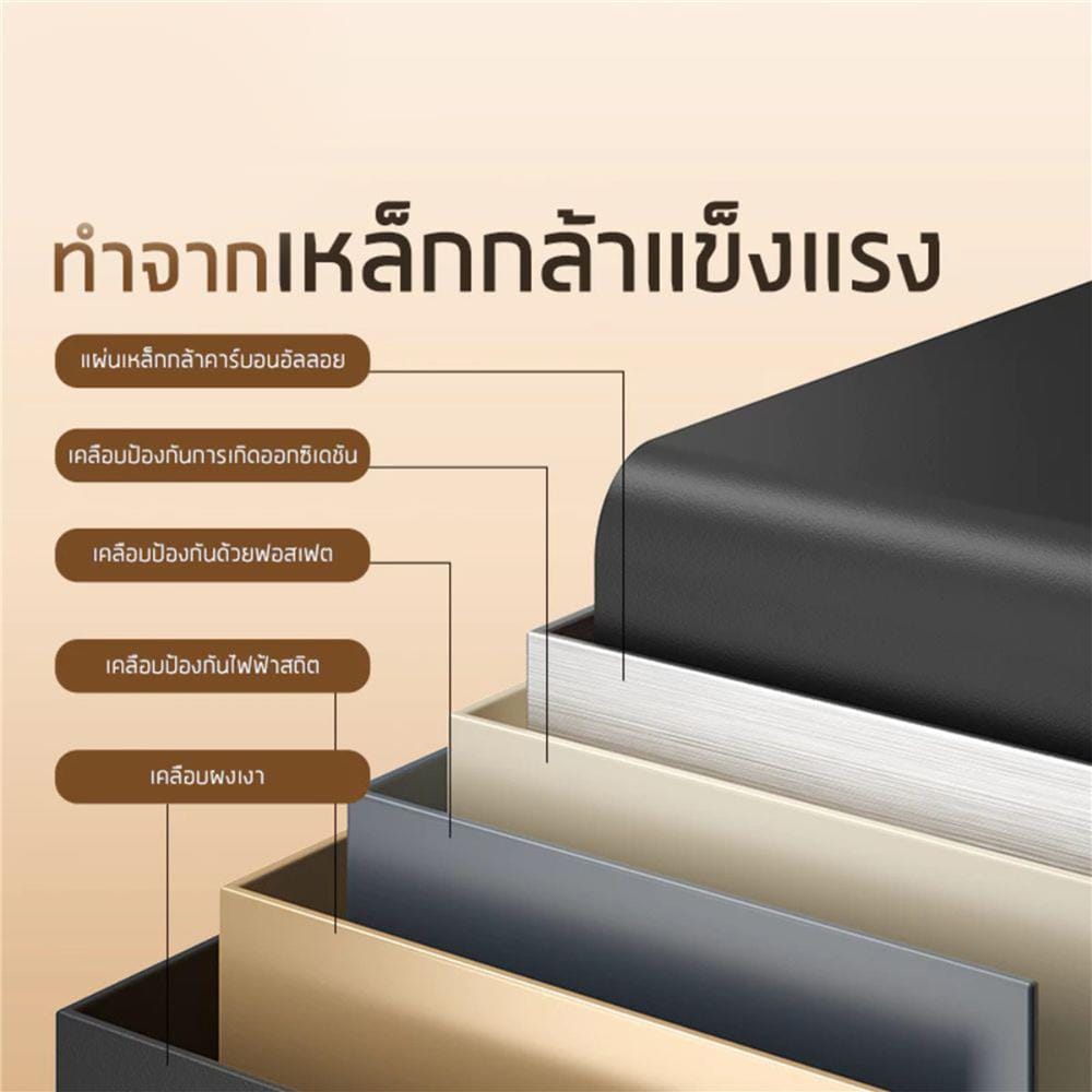 ตู้นิรภัย FINGERPRINT LOCKSWORTH VS4527-BK-01 สีดำ