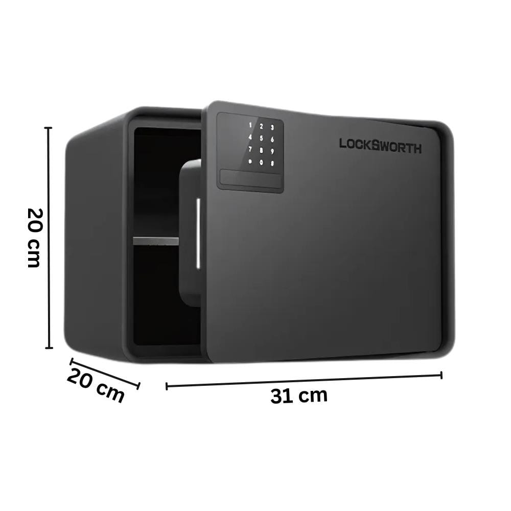 ตู้นิรภัย ELECTRONIC LOCKSWORTH VS4523-BK-01 สีดำ
