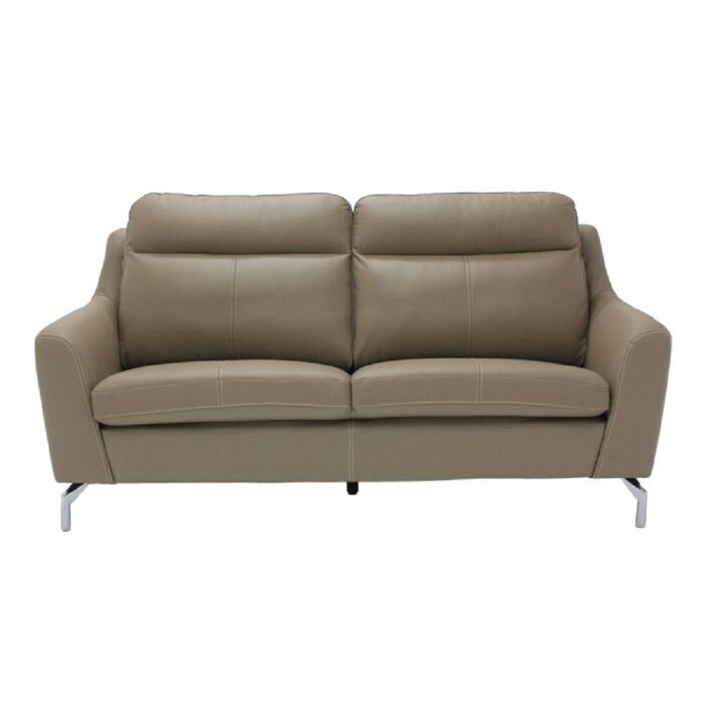 โซฟา 3 ที่นั่ง SOFA SOLUTIONS 19216820 WAYDAY สีน้ำตาลอ่อน