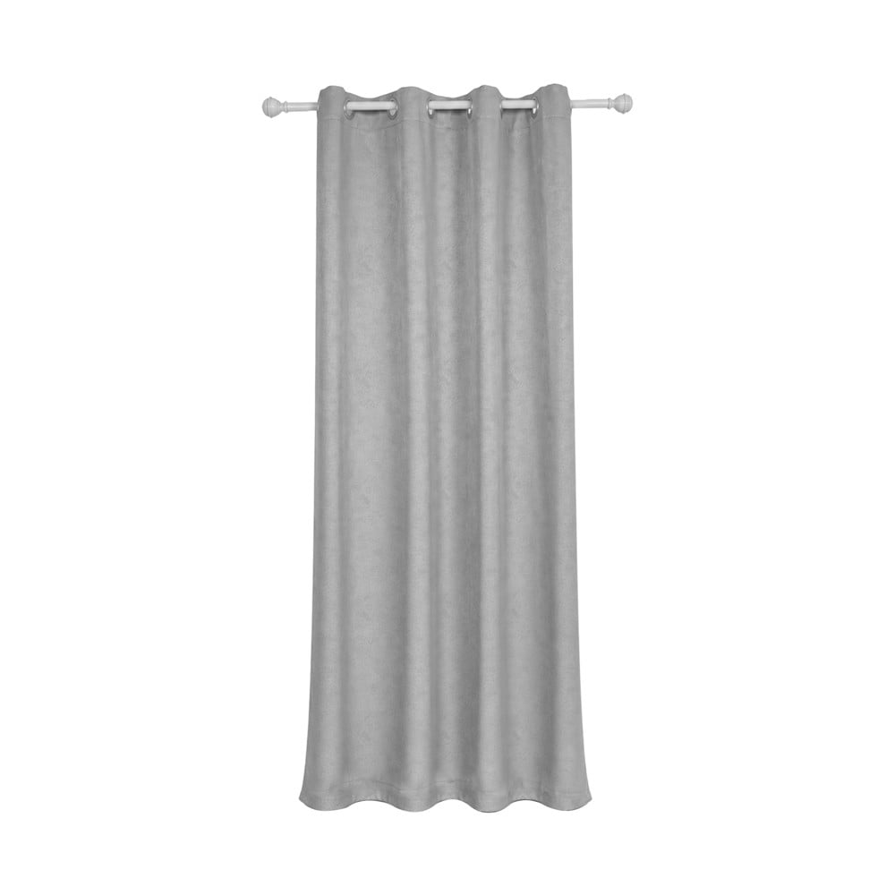 ผ้าม่าน EYELET HOME LIVING STYLE LENA UV 140x220 ซม. สีเทา_1