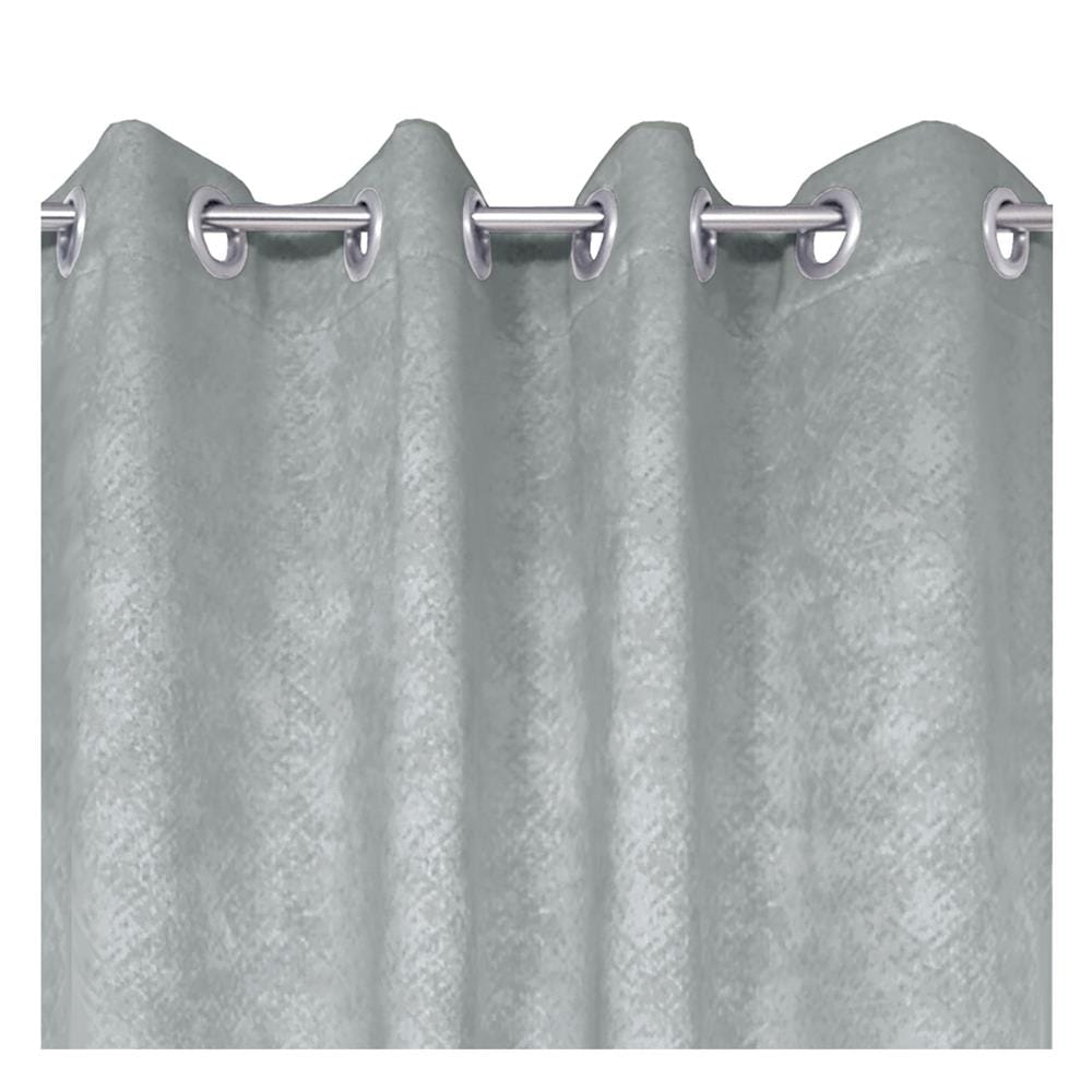 ผ้าม่าน EYELET HOME LIVING STYLE LENA UV 140x220 ซม. สีเทา