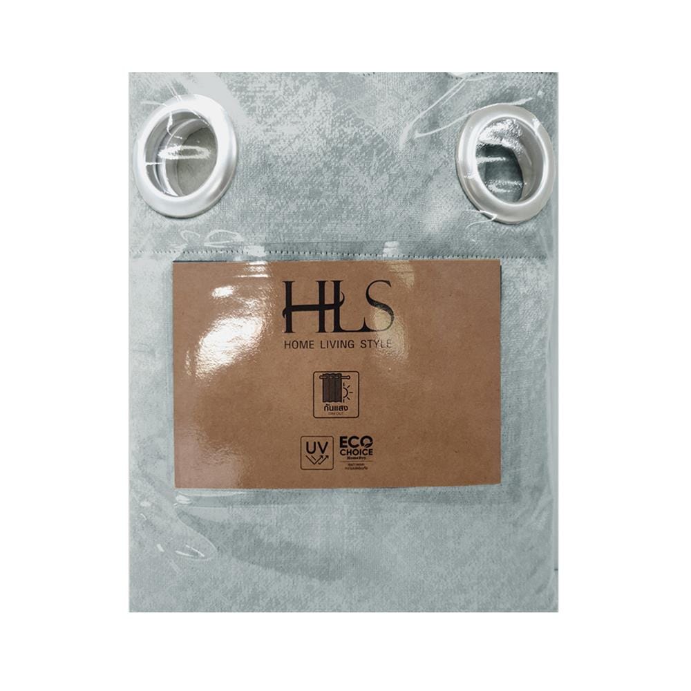 ผ้าม่าน EYELET HOME LIVING STYLE LENA UV 140x160 ซม. สีเทา