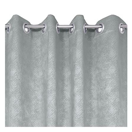 ผ้าม่าน EYELET HOME LIVING STYLE LENA UV 140x160 ซม. สีเทา_1