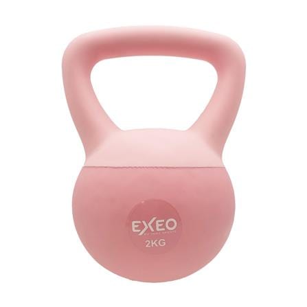 เคตเทิลเบล PVC EXEO GM2112 แบบนิ่ม 2 กก. สีชมพู_0