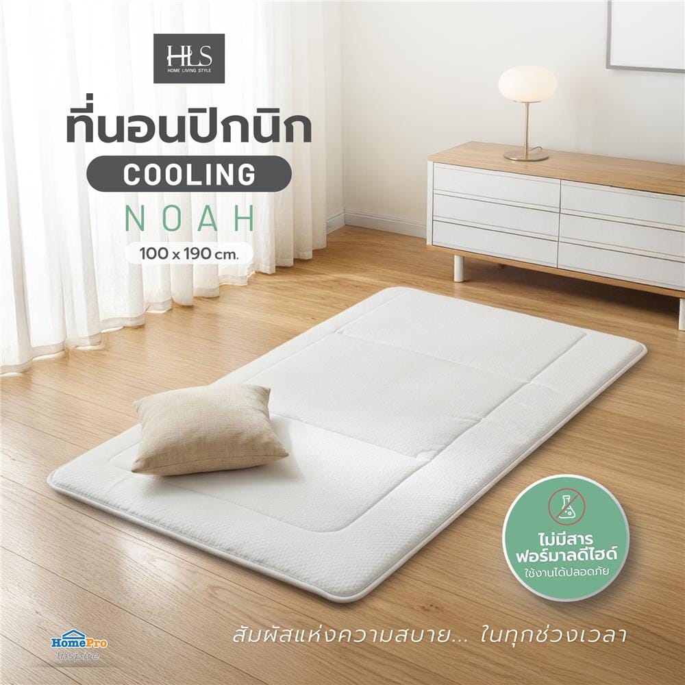 ที่นอนปิกนิก HOME LIVING STYLE COOLING NOAH สี WHITE/CREAM