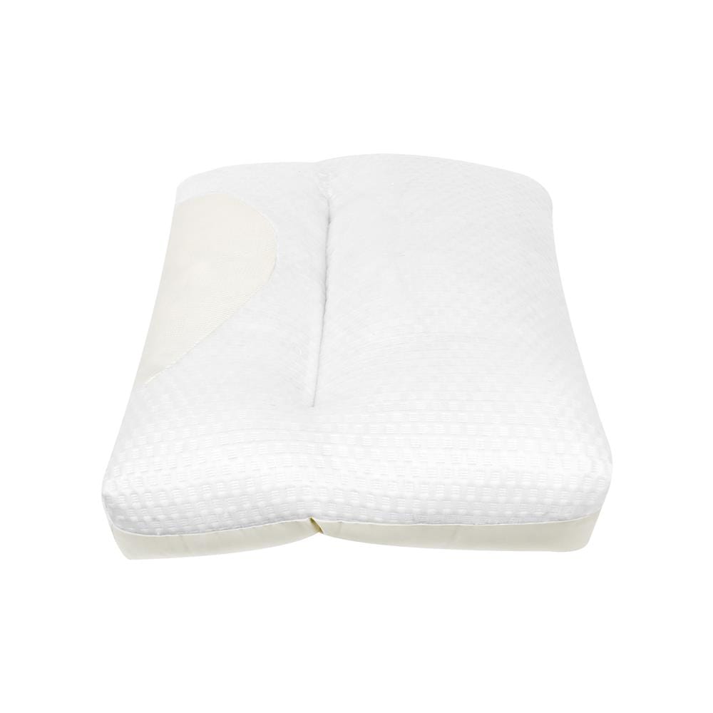 หมอนสุขภาพ ใยสังเคราะห์ HOME LIVING STYLE COOLING LUCKY 15x22 นิ้ว สี WHITE/CREAM
