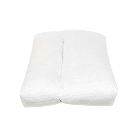 หมอนสุขภาพ ใยสังเคราะห์ HOME LIVING STYLE COOLING LUCKY 15x22 นิ้ว สี WHITE/CREAM_3