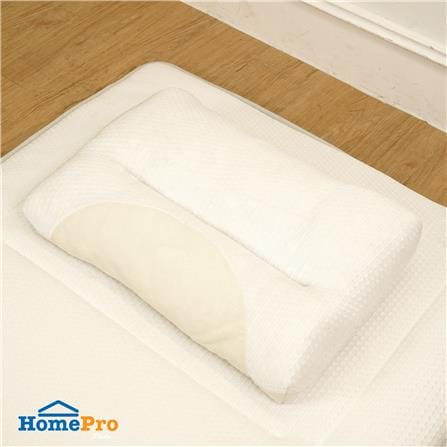 หมอนสุขภาพ ใยสังเคราะห์ HOME LIVING STYLE COOLING LUCKY 15x22 นิ้ว สี WHITE/CREAM_8