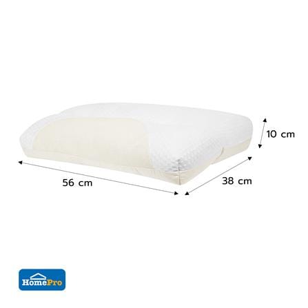 หมอนสุขภาพ ใยสังเคราะห์ HOME LIVING STYLE COOLING LUCKY 15x22 นิ้ว สี WHITE/CREAM_10