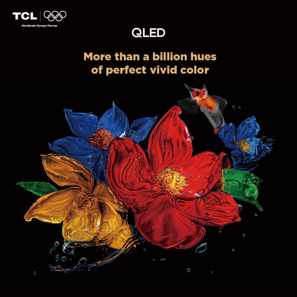 ทีวีคิวแอลอีดี 50 นิ้ว TCL (4K, QLED, GOOGLE TV) 50P7L
