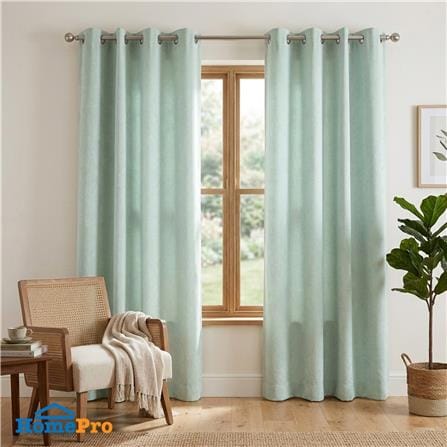 ผ้าม่าน EYELET HOME LIVING STYLE ANNA UV 140x220 ซม. สีเขียว_3