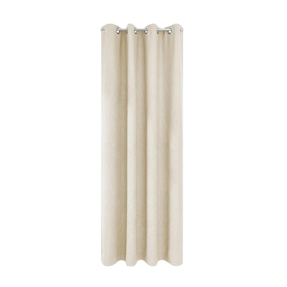 ผ้าม่าน EYELET HOME LIVING STYLE FOLIO UV 130x220 ซม. สีครีม
