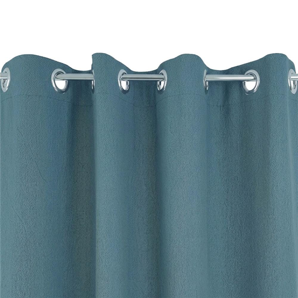 ผ้าม่าน EYELET HOME LIVING STYLE FOLIO UV 130x220 ซม. สีฟ้า