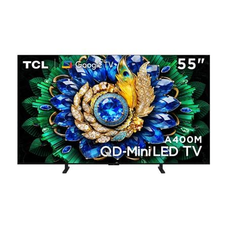 ทีวีคิวดี มินิแอลอีดี 55 นิ้ว TCL (4K, MINI LED, GOOGLE TV) 55A400M_0