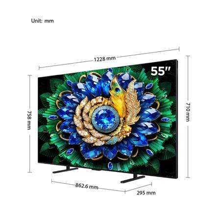 ทีวีคิวดี มินิแอลอีดี 55 นิ้ว TCL (4K, MINI LED, GOOGLE TV) 55A400M_13