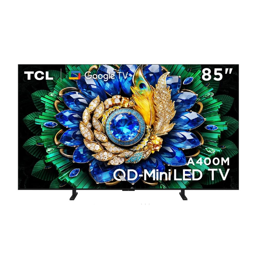 ทีวีคิวดี มินิแอลอีดี 85 นิ้ว TCL (4K, MINI LED, GOOGLE TV) 85A400M