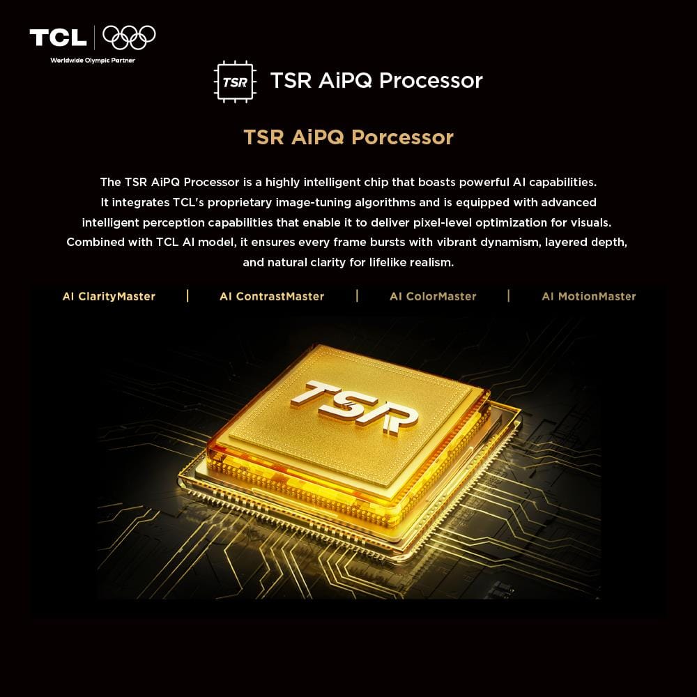 ทีวีคิวดี มินิแอลอีดี 98 นิ้ว TCL (4K, MINI LED, GOOGLE TV) 98A400M